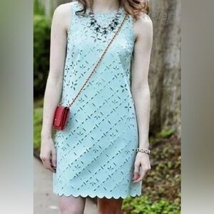 J. Crew Light Blue Midi Dress